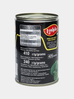 Nok bo'laklari Lorado yengil siropda, 425 ml - rasm 3