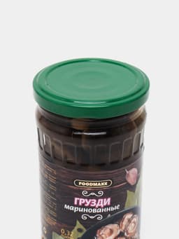 Qo'ziqorinlar Shiitake FOODMAXX tuzlangan, shisha idishlar 320 mldan - rasm 3